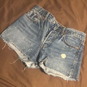 Levi's Classic Blue Jean Shorts